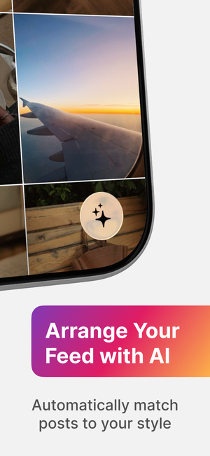 Feedloom intelligent planning feature arranging photos with AI